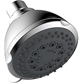 PROFLO PFSH371 2.5 GPM 4" Wide Multi Function Shower Head - Chrome