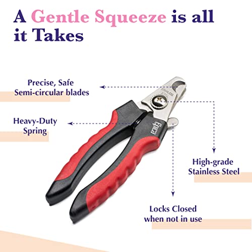 Epica Professional Dog Nail Clipper Dog Nail Clippers for Large Dogs Easy and Safe Dog