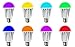 Flux WiFi Smart LED Light Bulb - Compatible with Alexa, Google Home Assistant & IFTTT - Smartphone Controlled Multicolored Color Changing Lights - Sunrise Wake Up Light & Dimmable Night Light