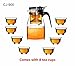 Kendal 32 oz Tea Maker Teapot with 8 tea cups cj-900