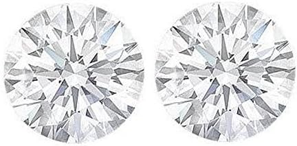 Natural Brilliant Round Diamond 0.12CT. / 2pc. lot Color - I, VVS1 loose gemstone for fine jewelry