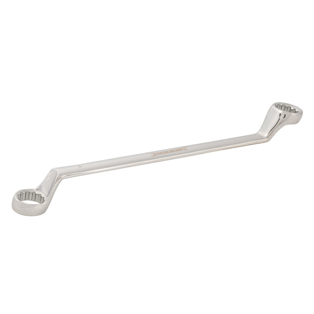Silverline 447826 Deep Offset Ring Spanner 21 x 23 mm