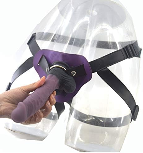 Pittlle1 Purple Panty Underwear Elastic Stràpσn Lîngèrîê with Lovely Shaft Beginner Trainer