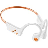 Fanisic Bone Conduction Headphones, Bluetooth 6.0 Open Ear Headphones with Mic, Type-C Quick Charge. Long Battery Life, IPX5 Sweatproof, Lightweight Comfortable for Office, Sports, and Driving