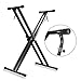 PARTYSAVING Pro Series Adjustable X Style Piano Keyboard Heavy Duty Premium Stand (Double-Braced X Style Keyboard)