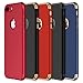 RANVOO iPhone 7 Plus Case, Slim Fit Thin Hard Stylish Cover 3 in 1 Detachable Case, Blue [Clip-ON Series]