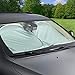 Amazon Basics Car Windshield Sun Shade, Large