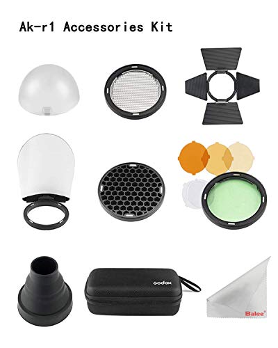 Godox AK-R1 Pocket Flash Light Accessories Kit for Godox V1 Round Head Flash Godox H200R Round Flash Head AD200 Accessories