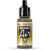 Vallejo Model Air 71247 Light Olive RAL 6040 (17ml)
