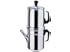 Ilsa Vitto Expresso Kaffeemaschine - Aluminium, 12 Tassen, Silber