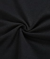 Black Polo Shirts for Men Short Sleeve Golf Polo