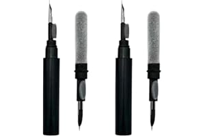 Pen-Style Cleaning Brush for Earphones and Electronics, Detail Dust Brush for Small Gaps, Keyboards and Device Cleaning