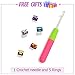 Bomb Twist Crochet Hair 6 Packs Spring Twist Hair Prelooped Crochet Braids Synthetic Hair Extension Passion Hair Mini Twist Hair dreadlocks Braiding Hair for Women 14inch By MIRRA'S MIRROR (T1B/BUG)