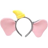 COPLKY Hairband Elephant Ears Headband Soft Cartoon Animal Hairband Makeup Washing Face Hair Hoop Lovely Costume Unisex Photo Props