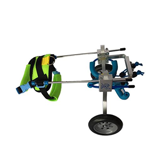 YD Pet Travel Carrier Pet Moped Dog Wheelchair Old Dog Walking Scooter