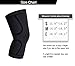 Compression Knee Sleeve-knee support brace with Anti Slip, Joint Pain & Arthritis Relief, Injury Recovery, Improved Circulation for Running, Skiing,Cycling,Jogging, Walking etc-Single Wrap