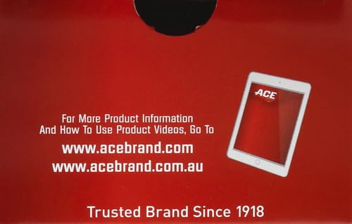 ACE Brand Adjustable Compression Knee Support, Moderate Support for Weak, Sore or Injured Joints, One Size Fits Most