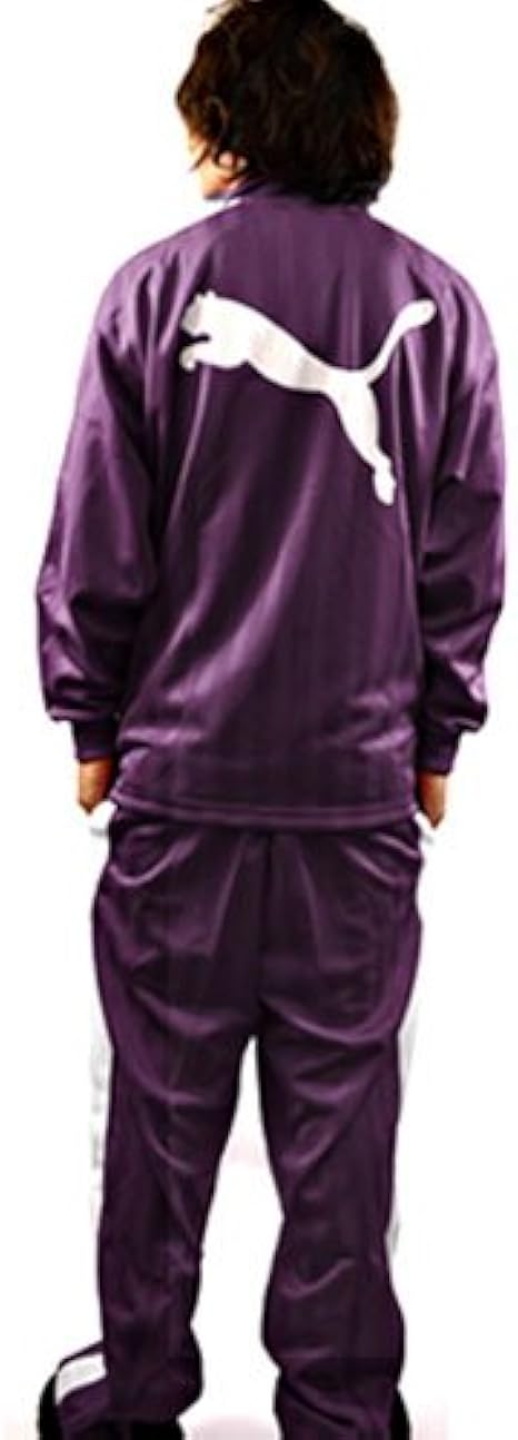 Amazon Puma プーマ ジャージ 上下 セット メンズ レディース パープル シルバー 8622 C 86 86 Xo サイズ ジャージ上下セット 通販