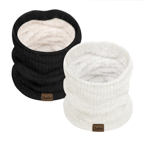 Chalier Infinity Scarf C-Ivory