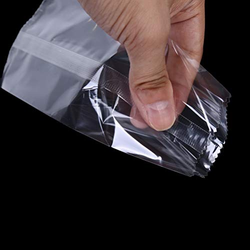 200 PCS MeiMeiDa Plastic Popsicle Bags Disposable - Thickened Frozen Sucker Ice Pop Bags DIY Ice-Lolly Wrapping Clear Ice Cream Sealing Bags, Hot Sealing Candy Bags, 3.15" x 7.48", Middle-Sized - Thumbnail 6