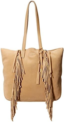 Linea Pelle Women's Stevie Suede Tote, Camel