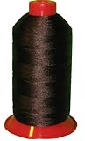 V138 T135 Chocolate Brown Bonded Nylon Sewing Thread 1250 Yard for Outdoor, Leather, Bag, Shoes, Canvas, Upholstery