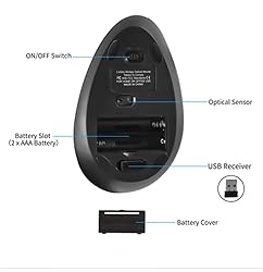 MX Vertical Ergonomic Mouse 2.4 Ghz 1600 DPI