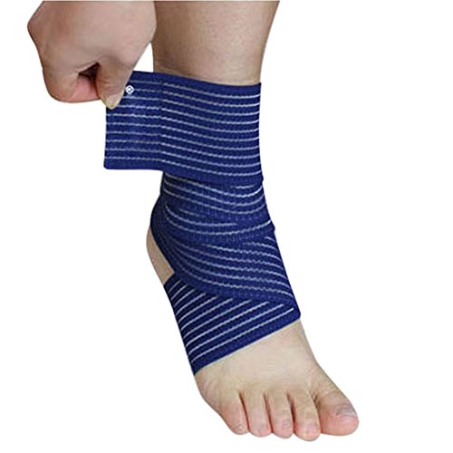 SZTARA Elastic Ankle Support Foot Compression Wrap Bandage Brace with