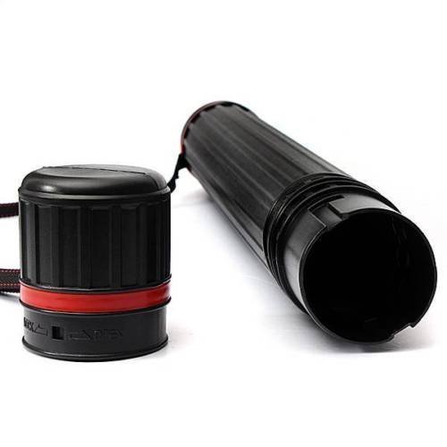 LARGE Telescoping Adjustable ART Tube. GREAT Storage Holder Case for Document, Poster, Maps, Scrolls, Photos, Drawings, Prints, Blueprint, Artwork, Arrows, Photographs, Transport & Mailing. Expandable to 42 inches - WATER & Light Resistant.