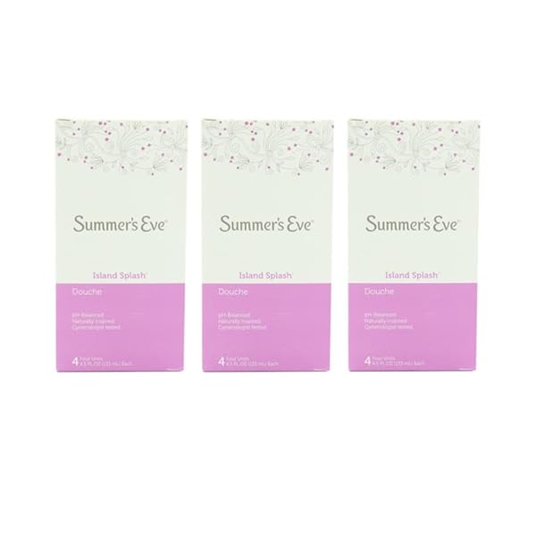 SUMMER’S EVE EXTRA CLEANSING DOUCHE VINEGAR & WATER 4.5 OUNCES BOTTLES (PACK OF 3)