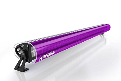 AeroX Industries 798CHRPURP52 LED Light Bar Cover Insert 52 Inch Purple Black Light AeroX Industries
