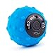 Bivi 4-Speed Vibrating Massage Ball - Therapy Ball for Myofascial Release, Replaces Lacrosse Ball Trigger Point Massage, Plantar Fasciitis, Foot, Back, Legs, Deep Tissue Massage Therapy (Blue)