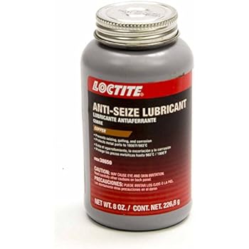 Loctite LOC555336 Copper 8 Ounce 555336 Anti-Seize Lubricant Brush Top, 8-oz