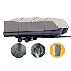 Brightent-Pontoon-Cover-Heavy-Duty-600D-Boat-Three-Sizes-Water-Proof-Trailer-Fishing-Ski-Covers