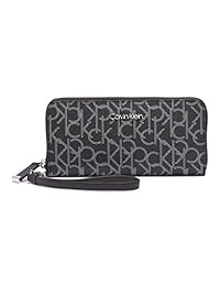 Calvin Klein - Monedero grande con cremallera continental