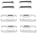Putco 17-20 Ford SuperDuty Door Handle Covers (4DR) w/Driver Keyhole (Covers Functional Sensors)