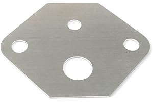 CAMOTOKIIT Idle Air Control Restrictor Plate Aluminum Fit For Ford Mustang 1986-2004 5.0 4.6 3.8 V6 V8
