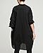 ELLAZHU Women Loose Casual Solid Long Sleeve Cotton Shirt Tops Blouse WO50 Black