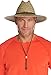 Coolibar UPF 50+ Men's Bondi Straw Beach Hat - Sun Protective