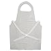 Galaxy 390 32 x 50 Size, White Polyethylene Spun Bonded Bouffant Apron