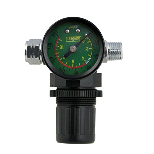 Super-Deal-Set-of-3-HVLP-Stainless-steel-Auto-Paint-Gravity-Feed-Airbrush-Air-Spray-Gun-Kit-with-Cups-Air-Regulator-Maintenance-w-Free-Carrying-Case