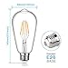 Antique LED Bulb, SHINE HAI 4W (40W Equivalent) ST64 Vintage Edison Light Bulb LED Lighting, 470 Lumen 2200K Warm White E26 Base, Pack of 6