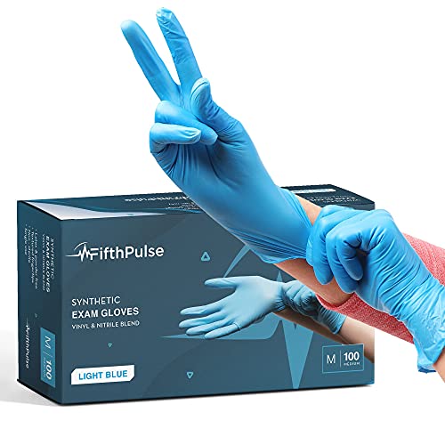 Fifth Pulse Synthetic Nitrile & Vinyl Blend Exam Latex Free & Powder