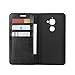 LeEco Le Max 2 Case [iCoverCase] Crazy Horse Pattern Genuine Leather Case [Wallet Function] Flip Stand Cover with Card Slot for LeEco Le Max 2 (Black)