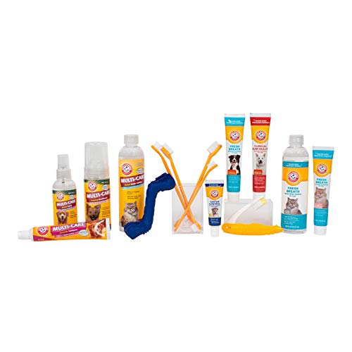 ARM & HAMMER TARTAR CONTROL DENTAL SPRAY FOR DOGS, MINT FLAVOR BREATH FRESHENER, BRUSHLESS TEETH CLEANING ORAL CARE WITH BAKING SODA, HELPS REDUCE PLAQUE AND TARTAR BUILDUP, 4 FL OZ