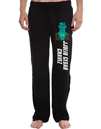 RBST Men's julio cesar chavez Running Workout Sweatpants Pants XL Black