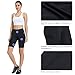 baleaf Women's Bike Shorts 3D Padded Pocket Biker Cycling Bicycle Spinning Mountain Biking Shorts Gel UPF 50+ Black L