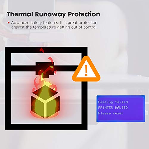 Sovol SV01 3D Printer Upgrade 95% Pre-Assembled with Direct Drive Extruder Meanwell Power Supply and Glass Plate Built-in Thermal Runaway Protection 280x240x300mm