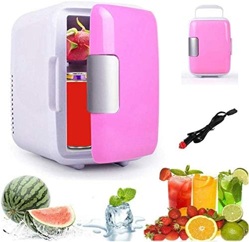 Trady Mini Fridge, Car Fridge Portable Compact Refrigerator Electric Cooler & Warmer（4 Liter / 7 Can) for Car/Boat/Self-Driving/Camping/Outdoor - 12V DC