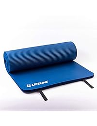 Lifeline Exercise Mat Pro - Extra Thick - 72" X 23" X 5 8" - Multiple Color Choices